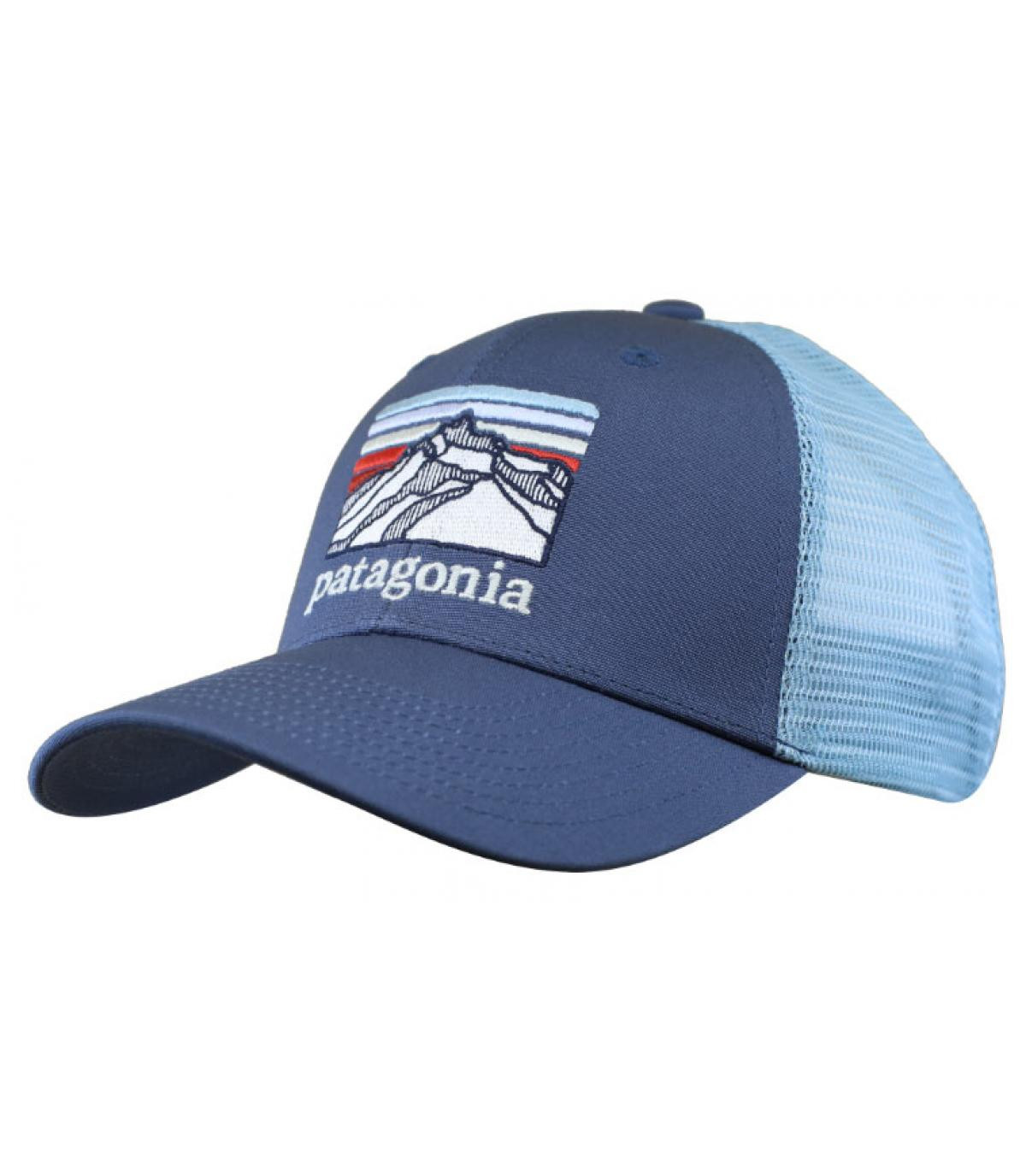 Line Logo Ridge Trucker LoPro dolomite blue Patagonia